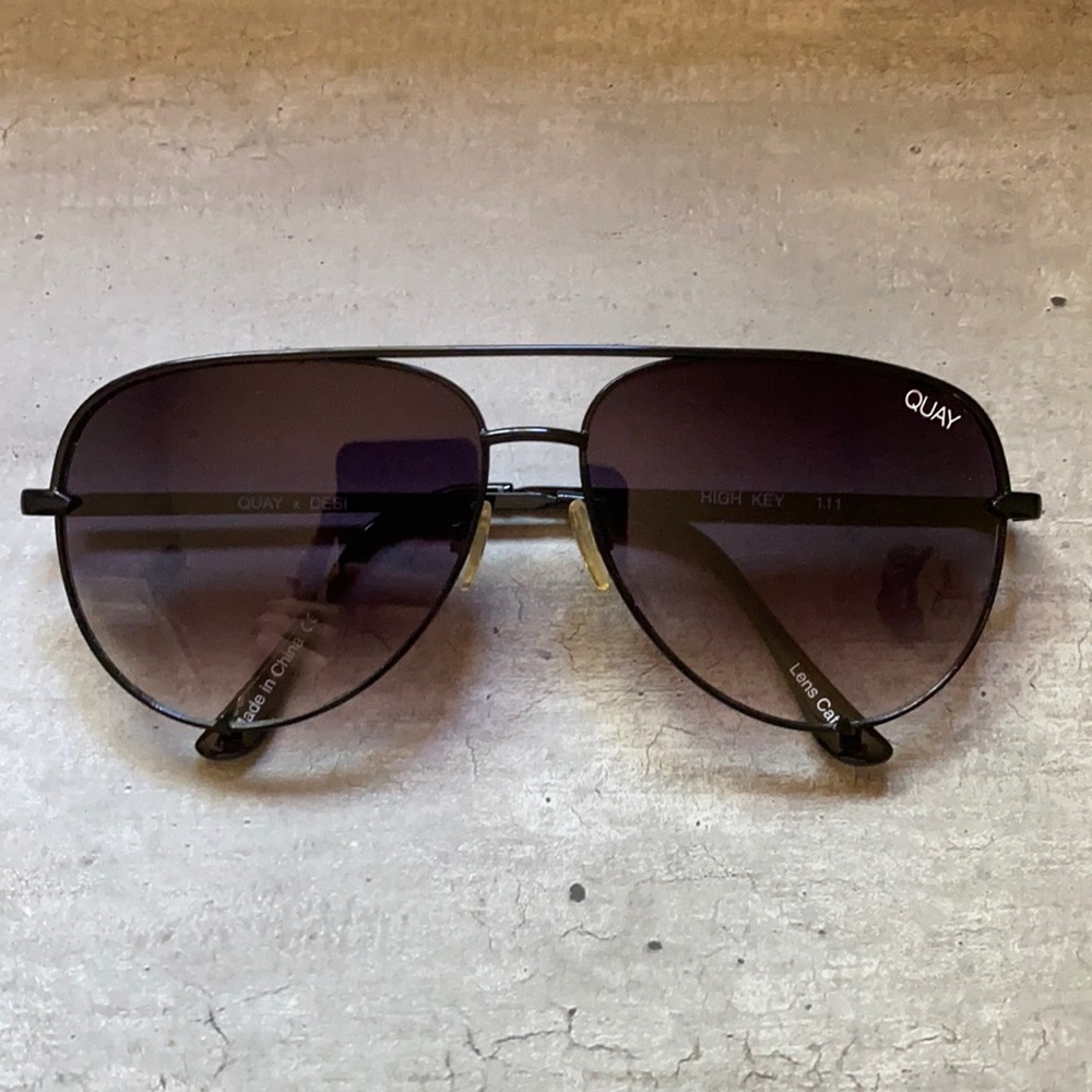 QuayxDesi High Key oversized aviators sunglasses